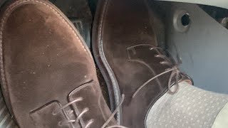 Crockett and Jones suede Oxfords [upl. by Ahsikyw156]