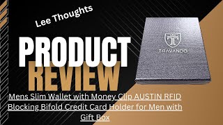 Why the Travando Mens Slim Wallet is Every Mans MustHave [upl. by Edyaj]