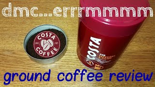 Costa Coffee For Cafetiere amp Filter Roast amp Ground Coffee Review [upl. by Dopp]