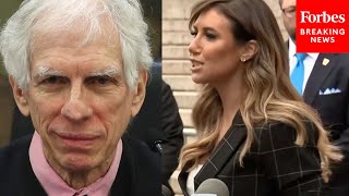 Youve Seen His Behavior With Me Trumps Lawyer Alina Habba Explodes On NYC Judge Arthur Engoron [upl. by Yddeg]