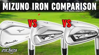 Mizuno Pro 225 vs JPX 921 Forged vs JPX 921 Hot Metal Pro  Mizuno Irons Comparison [upl. by Corvin]