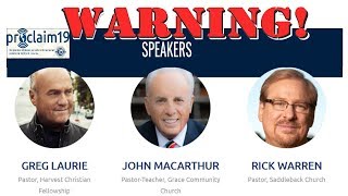 John MacArthur Partners With Rick Warren [upl. by Iggem]