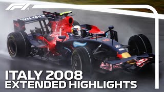 The Day Sebastian Vettel Made History  Extended Highlights  2008 Italian Grand Prix [upl. by Gahan]