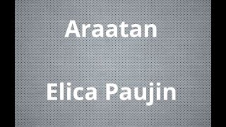 Araatan  Elica Paujin karaoke [upl. by Onileva]