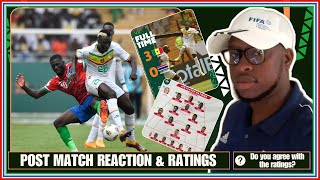 AFCON2023  Gambia 03 Senegal  Coach Ches Post Match Reaction and Ratings of The Scorpions [upl. by Gonzalez]