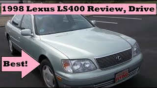 Is 1998 Lexus LS400 Best Luxury Car Ever Made Review Walkaround Road Test Finest Flagship Lexus [upl. by Calendre292]