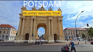 Potsdam Germany Streets Walk with classical relaxing music mental potsdam relaxing music walk [upl. by Levona27]