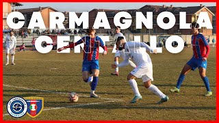 CARMAGNOLACENTALLO HIGHLIGHTS  ECCELLENZA DICIOTTESIMA GIORNATA  JACK13 [upl. by Haridan954]