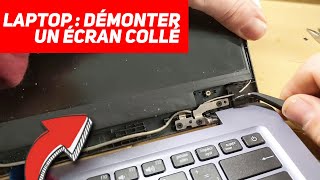 Démonter un écran de PC Portable collé [upl. by Uliram]