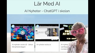 Så här kan du ta del av nyheter kring AI i skolan [upl. by Dolf8]