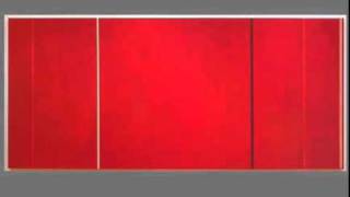 Barnett Newman Vir Heroicus Sublimis 195051 [upl. by Ziom]