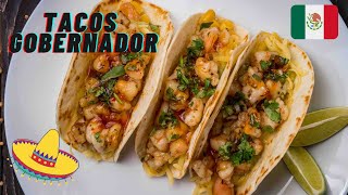 Tacos Gobernador  Los Tacos Mas Faciles [upl. by Enobe]