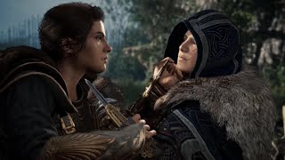 Kassandra Vs Eivor Pelea Completa Assassins Creed Valhalla PS5 Crossover Stories [upl. by Aenotna458]