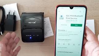COMO INSTALAR TICKETERA TERMICA BLUETOOTH FÁCIL [upl. by Derick]