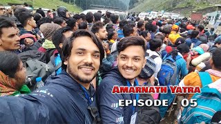 Amarnath Yatra EP 05  Amarnath travel  Amarnath trip 2022 [upl. by Neurath]