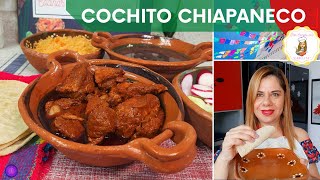 Cochito de Chiapas 🍖🍅🐽 como preparar cochito chiapaneco [upl. by Cynar]