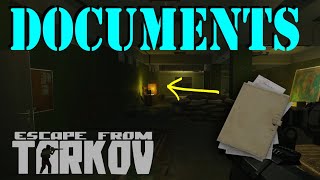 Documents Quest Guide  Escape from Tarkov [upl. by Pettifer750]