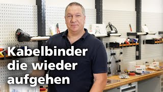 Gibt es auch lösbare Kabelbinder FAQ DE [upl. by Disini342]