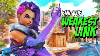 How to Play Reworked Sombra from a Top 50 Sombra Player  UNCUT UNRANKED TO GM GAME 4 [upl. by Ellesor]