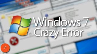 Windows 7 Crazy Error Full [upl. by Akkahs]