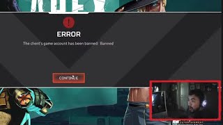 Apex Streamer Banned While Live Streaming But Why Apex Legends [upl. by Claman]