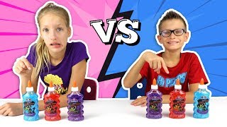 Twin Telepathy Slime Challenge [upl. by Sup]