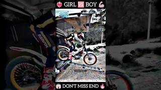 WAIT FOR END 😱💪🏼 bikergirl bikestunt motovlog shorts livebigagency 4rabetind [upl. by Coppinger403]