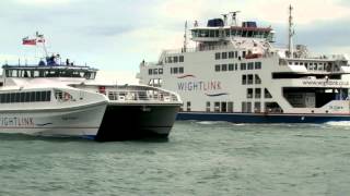 Wightlink Catamarans [upl. by Immot383]