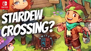 Littlewood Nintendo Switch Review  Stardew Valley Meets Animal Crossing [upl. by Enilekcaj]