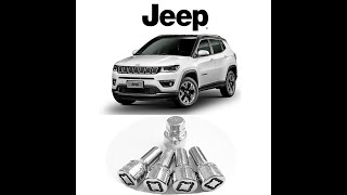 Jeep Compass 2019 Compra e instalação de parafuso antifurto para rodas 18 [upl. by Yreved605]