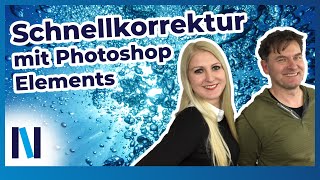 Photoshop Elements Einfacher Einstieg in die Bildbearbeitung mit Assistent amp Schnellkorrektur [upl. by Dusen317]