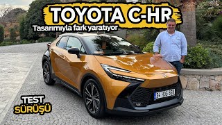 Yeni Toyota CHR ilk sürüş 2023  Tasarım donanım ve düşük tüketim birlikteliği [upl. by Kentigera781]