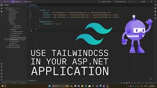 How to use tailwindcss in ASPNET application [upl. by Hourihan]