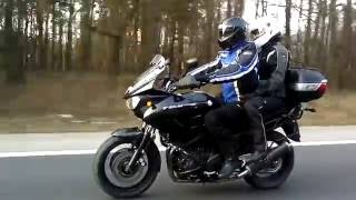 Yamaha TDM 900A 2009  on the road [upl. by Esmaria]