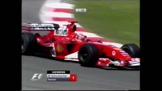 Barcelona 2004 GP Viimeinen kierros  Schumi voittaa vaihteeksi [upl. by Inva546]