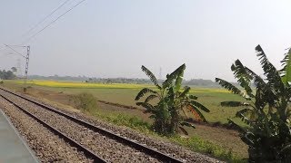 India Train Journey  Barasat to Bongaon [upl. by Odo624]