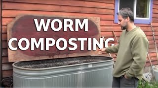 Simple amp Effective Worm Composting on your Homestead [upl. by Wall]