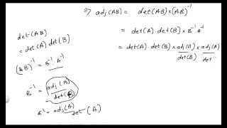 How to prove that adjAB  adjBadjA [upl. by Muraida781]