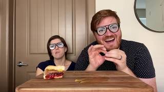 ASMR Sausages And Hash Browns Mukbang Married Couple [upl. by Fisher]