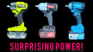 The New 20 Volt Hyper Tough Brushless Impact Wrench  vs Ryobi and Temu’s JSD Hope Brand [upl. by Dre]