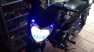 LUCES LED PULSAR 135 [upl. by Bluh593]