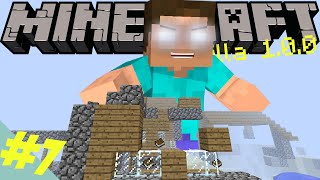 7 HEROBRINE HA DISTRUTTO IL VILLAGGIO   Minecraft Vanilla 10 ITA [upl. by Guidotti]