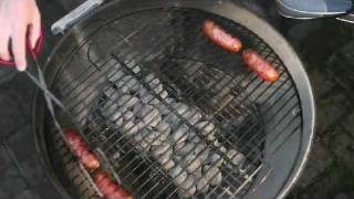 How to BBQ sausages with SimpleBBQcom [upl. by Eidnim]