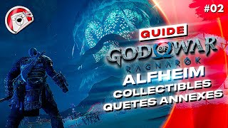 GUIDE GOD OF WAR RAGNARÖK  Alfheim  Collectibles amp Quêtes Annexes [upl. by Llevel]