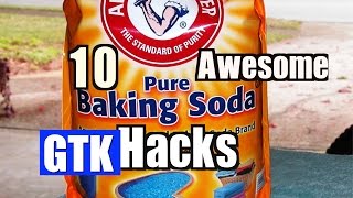 10 BAKING SODA HACKS [upl. by Drofniw]