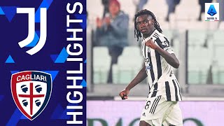 Juventus 20 Cagliari  Kean and Bernardeschi sink Cagliari  Serie A 202122 [upl. by Boycie101]