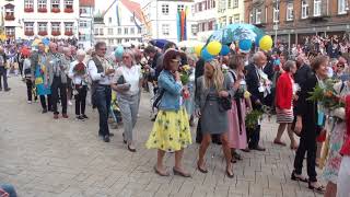 Biberacher Schützenfest 2019 Jahrgänger  Festzug [upl. by Cynarra]