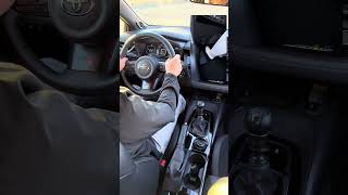 How to Drive a Manual Car with GR Corolla  Toyota Shorts [upl. by Lutim]