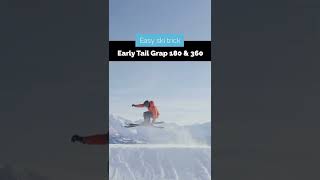 How to Early Tail Grab on Skis with Fabian Boesch  shorts [upl. by Learsi]