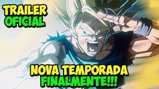 SAIU AGORA TRAILER OFICIAL NOVA TEMPORADA DRAGON BALL A ÚLTIMA DE AKIRA TORIYAMA ESPETACULAR [upl. by Vincentia]